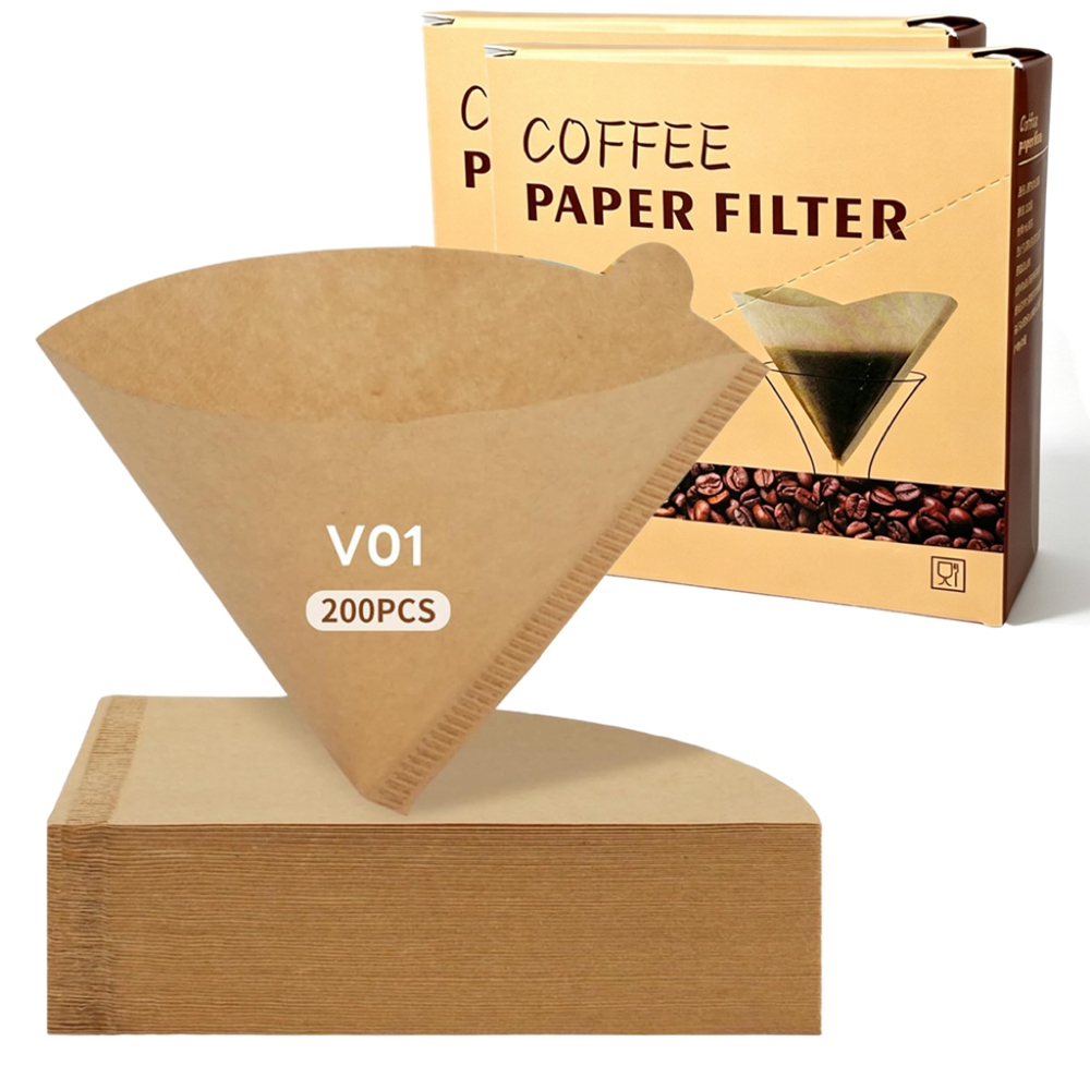 Coffee Equipment Filter - Kahve Filtreleri 200 Adet Konik Kahve