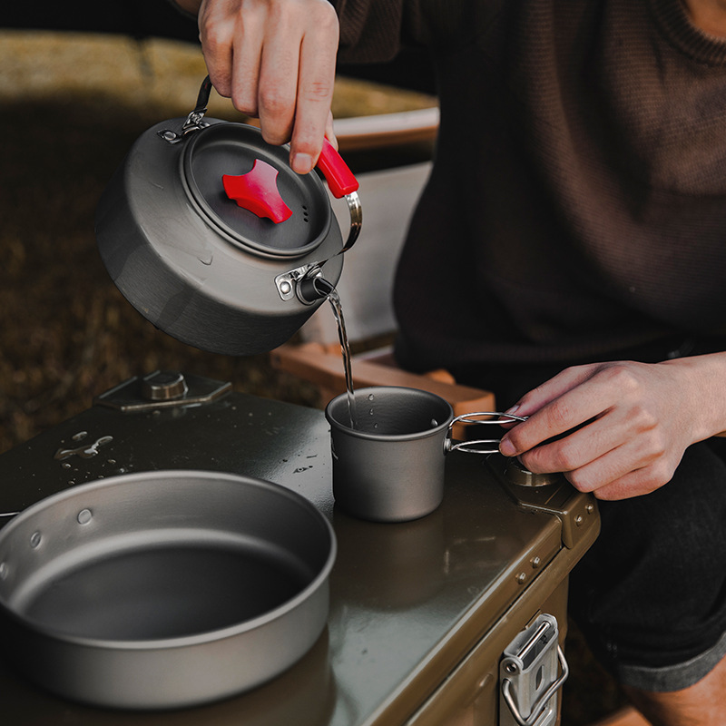 Coffee Equipment And Supplies - Kamp Kupa Açık Kahve Çay Alüminyum