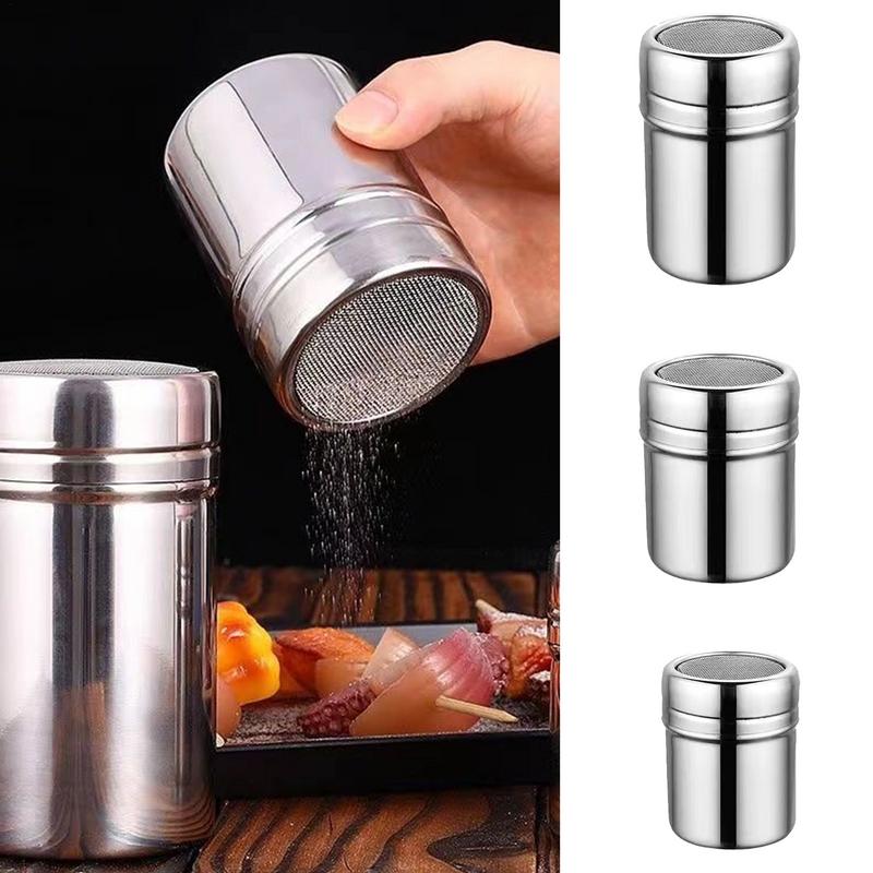 Coffee Equipment Filter - Paslanmaz Çelik Toz Yağmurlama Şişesi Un