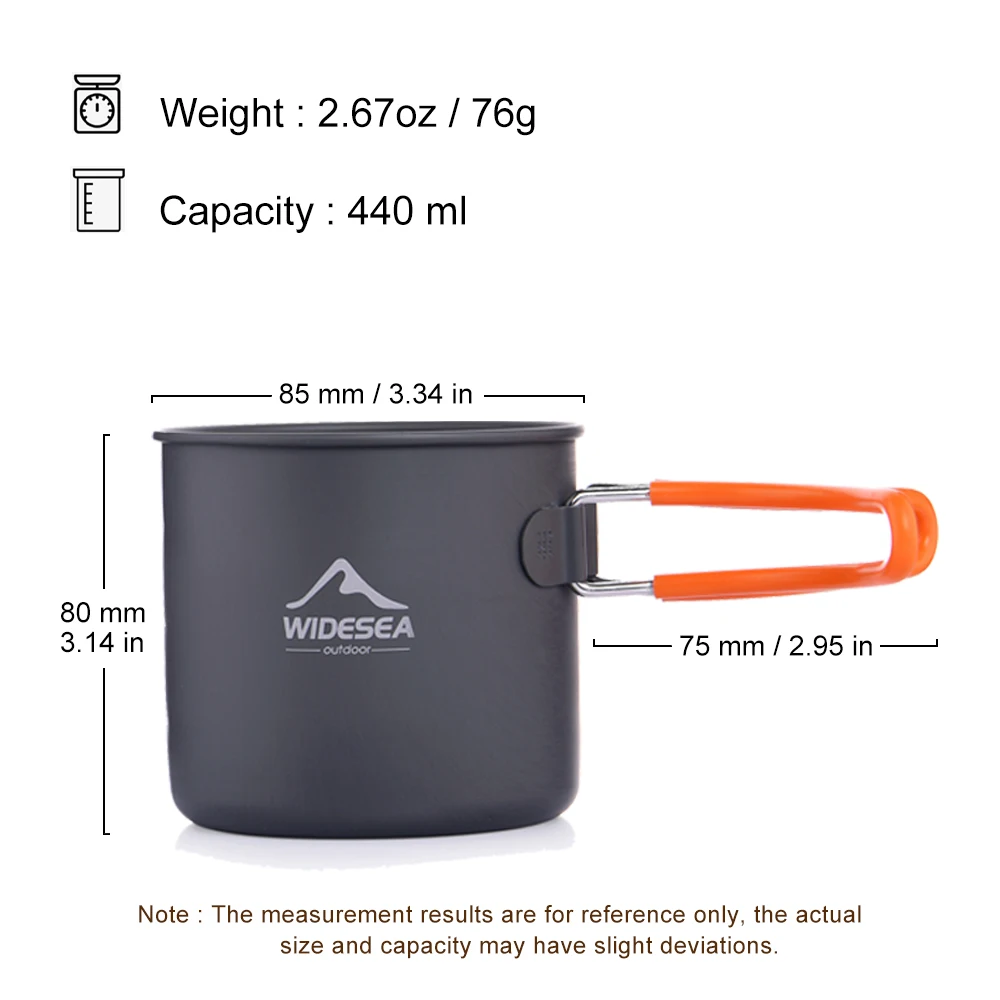 Widesea Kamp Alüminyum Kupa Aç - Coffee Equipment And Supplies incelemesi ve fiyatı