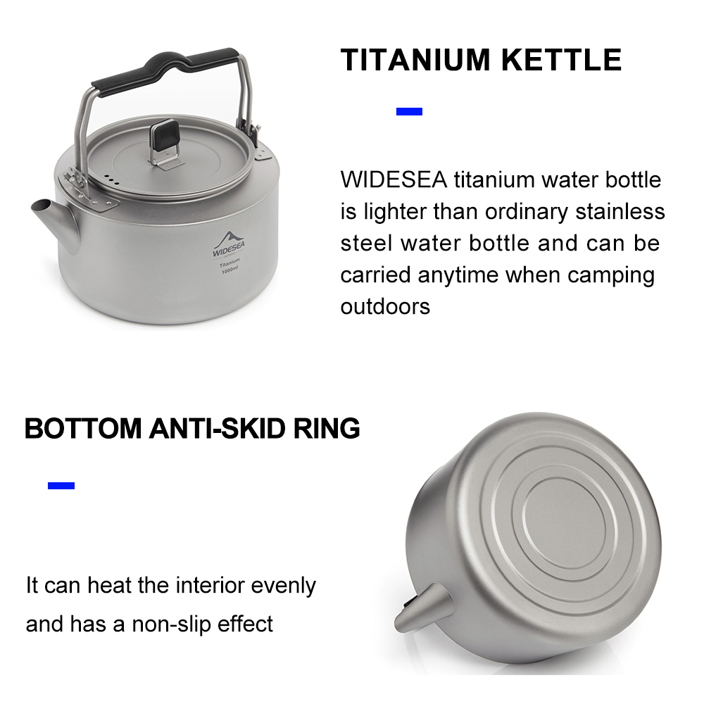 Geniş kamp titanyum su ısıtıcı - Coffee Equipment And Supplies incelemesi ve fiyatı